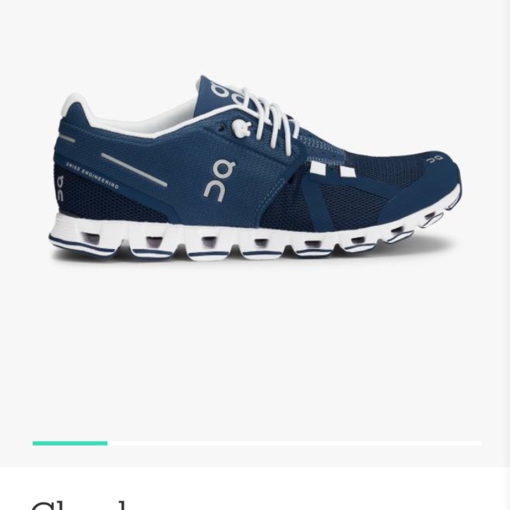 On cloud running shoes